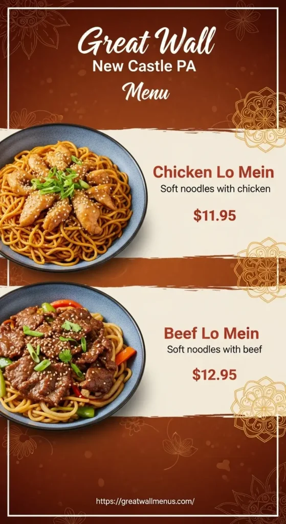 Great-Wall-New-Castle-PA-Menu-With-Price