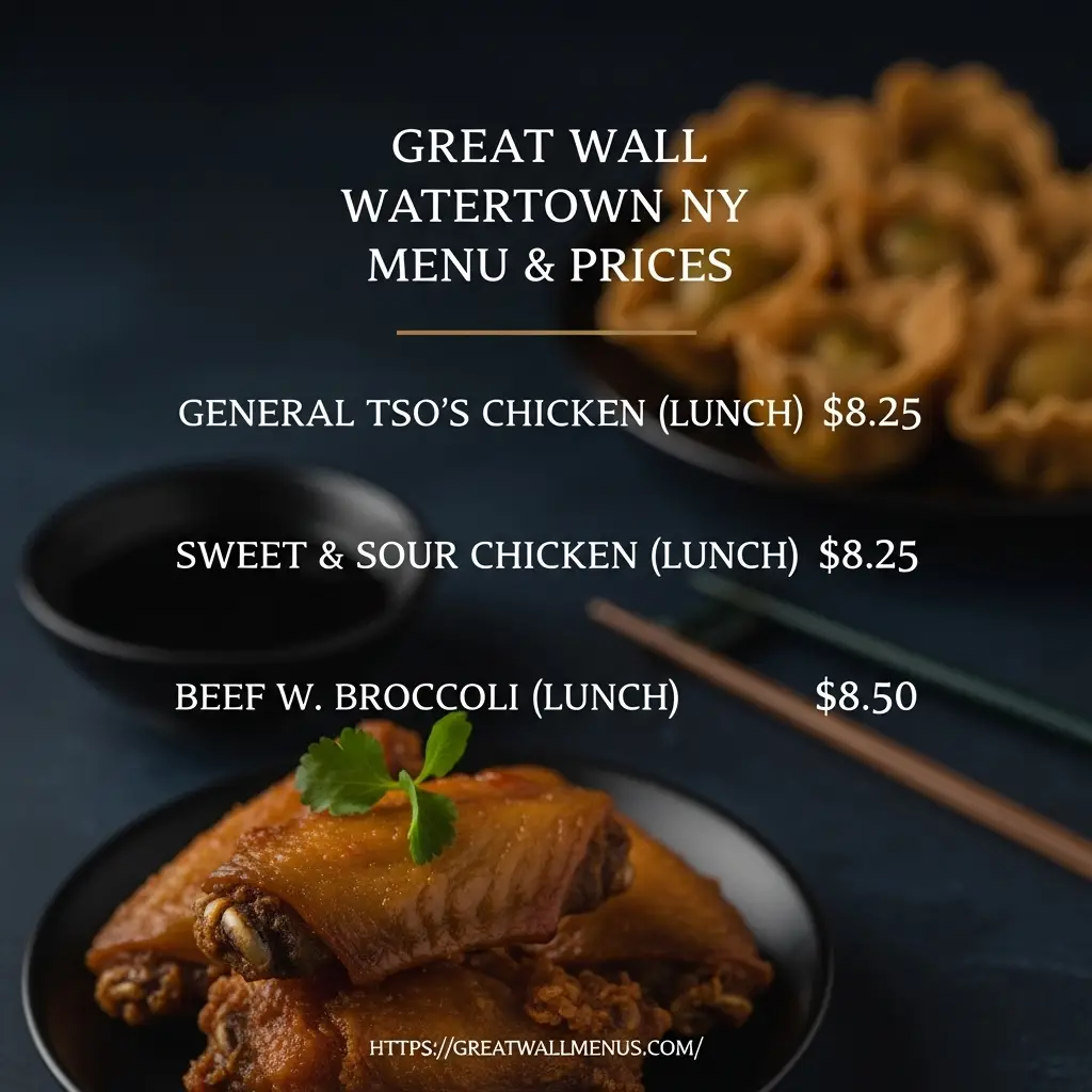 Great-Wall-Watertown-NY-Menu-Prices