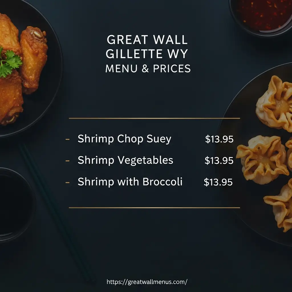 Great-Wall-Gillette-WY-Menu-with-price