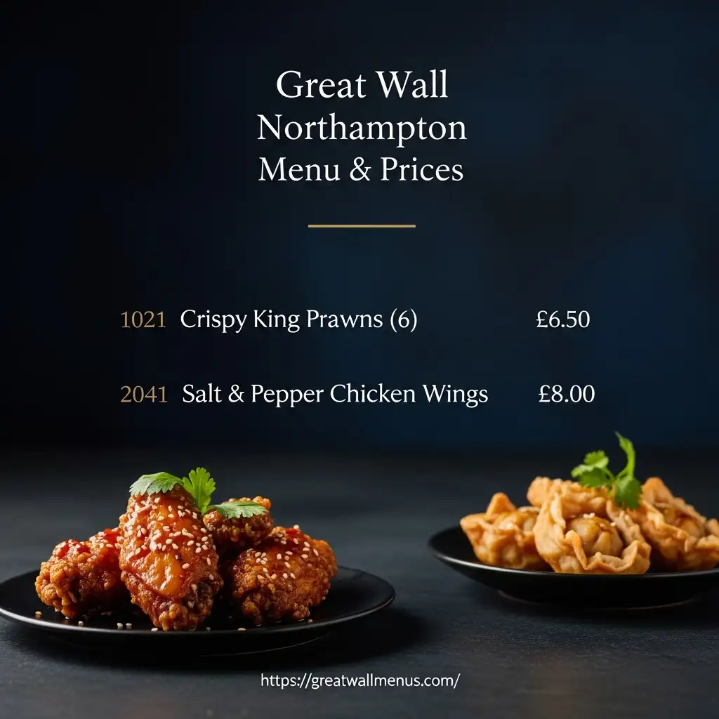 Great-Wall-Northampton-Menu-Prices
