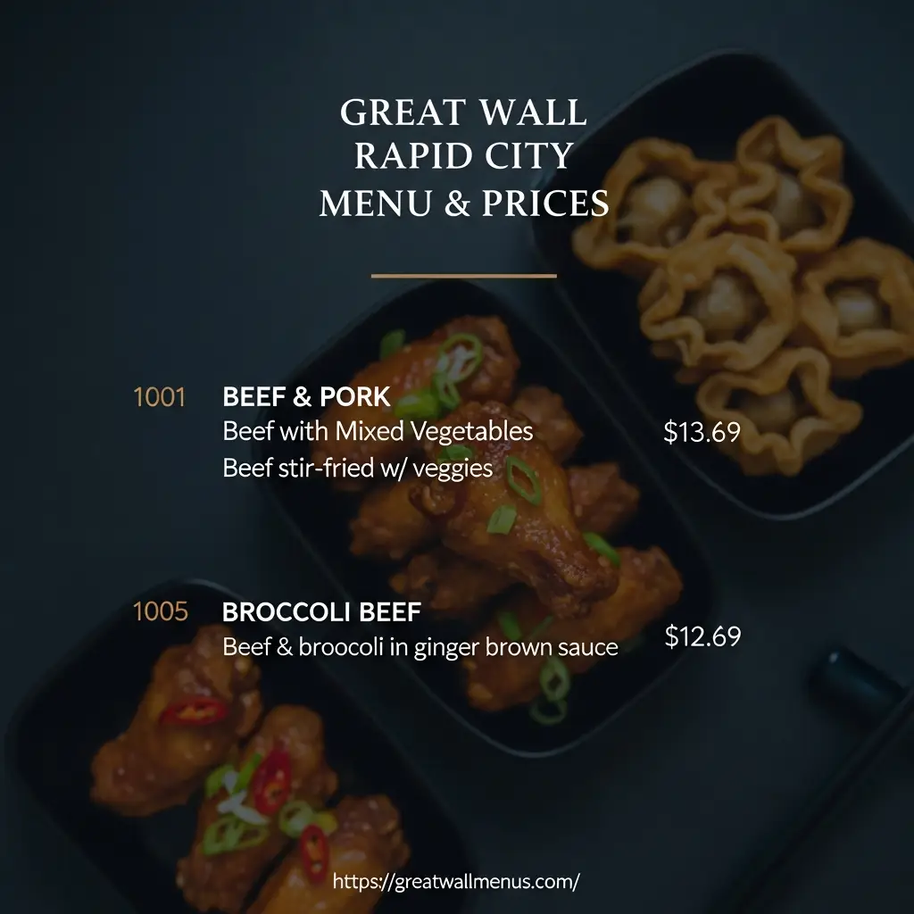 Great-Wall-Rapid-City-Menu-Prices