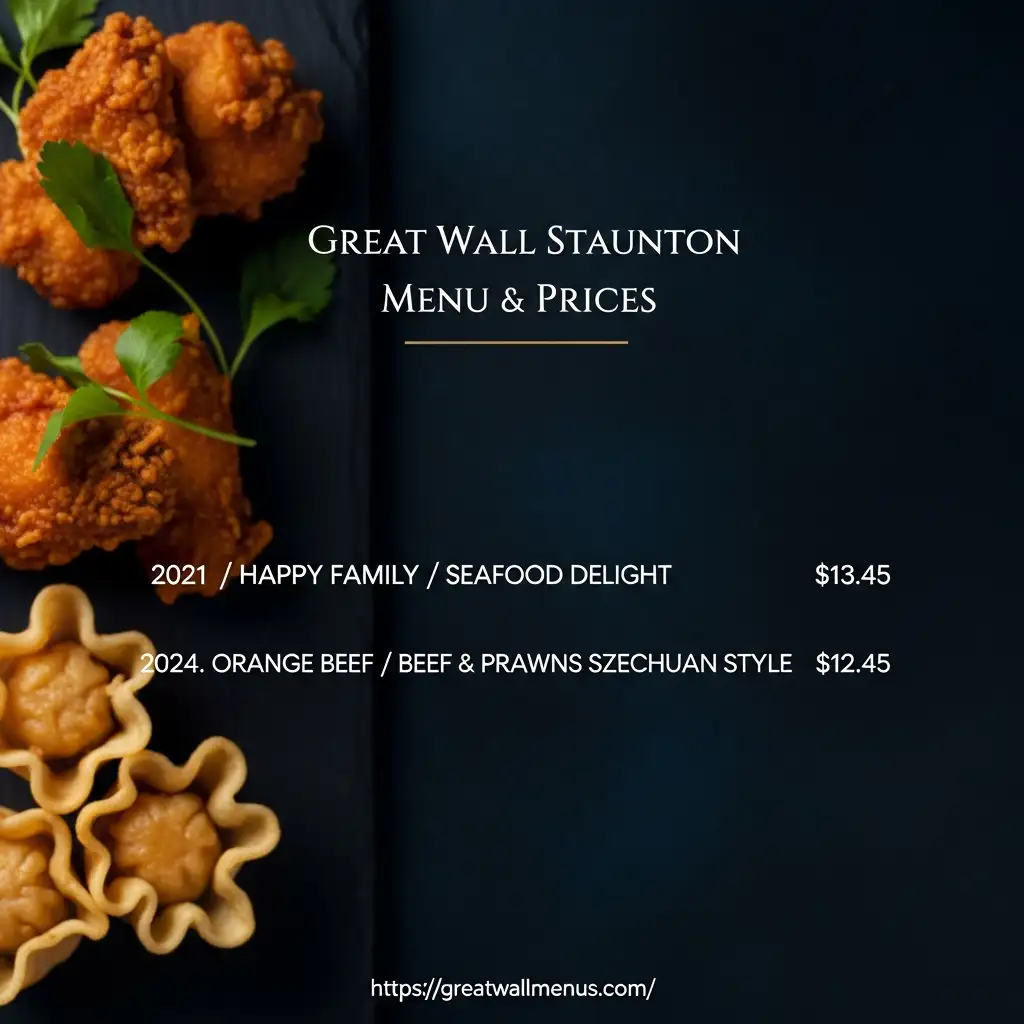 Great-Wall-Staunton-Menu-Prices