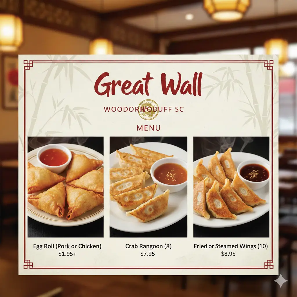 Great-Wall-Woodruff-SC-Menu-And-Prices