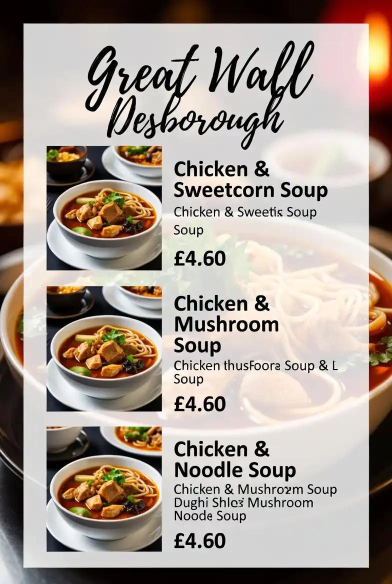 Great-Wall-Desborough-Menu-And-Prices