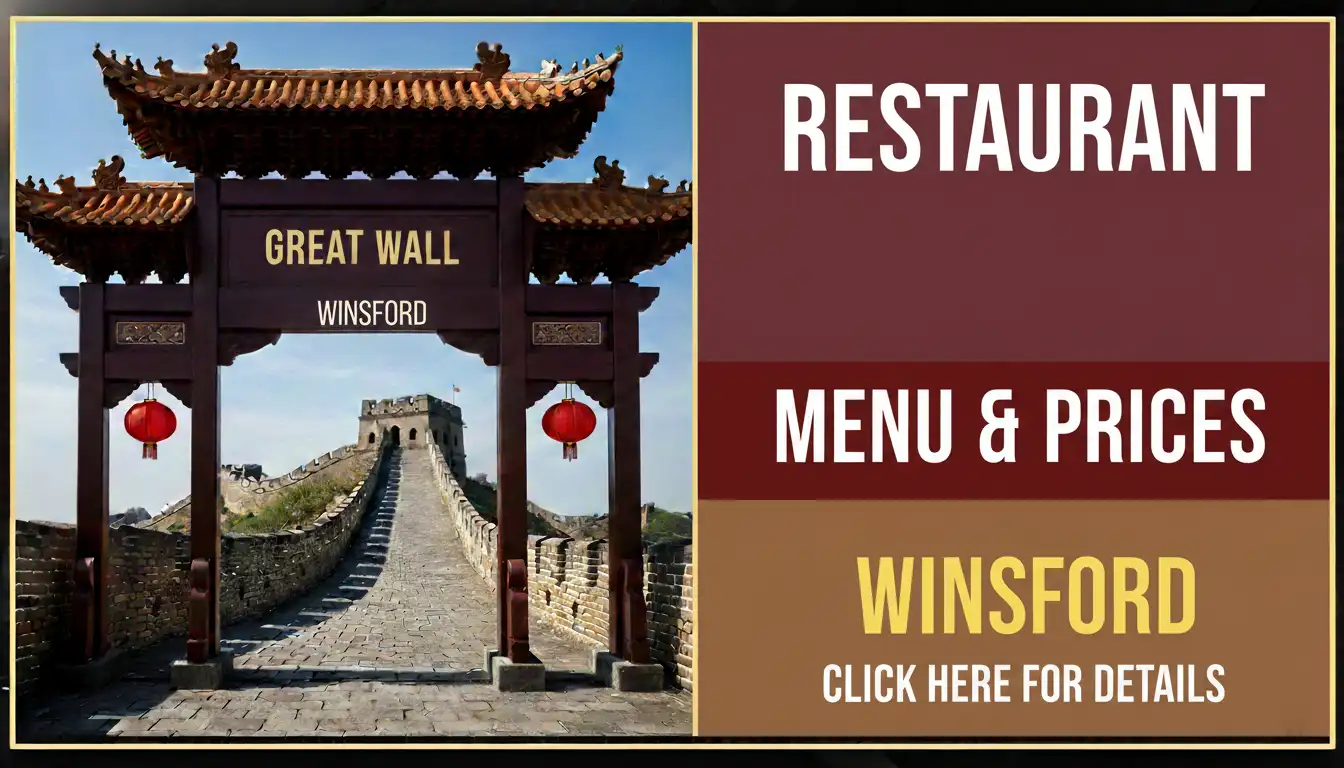 Great Wall Winsford Menu & Prices | Updated 2026