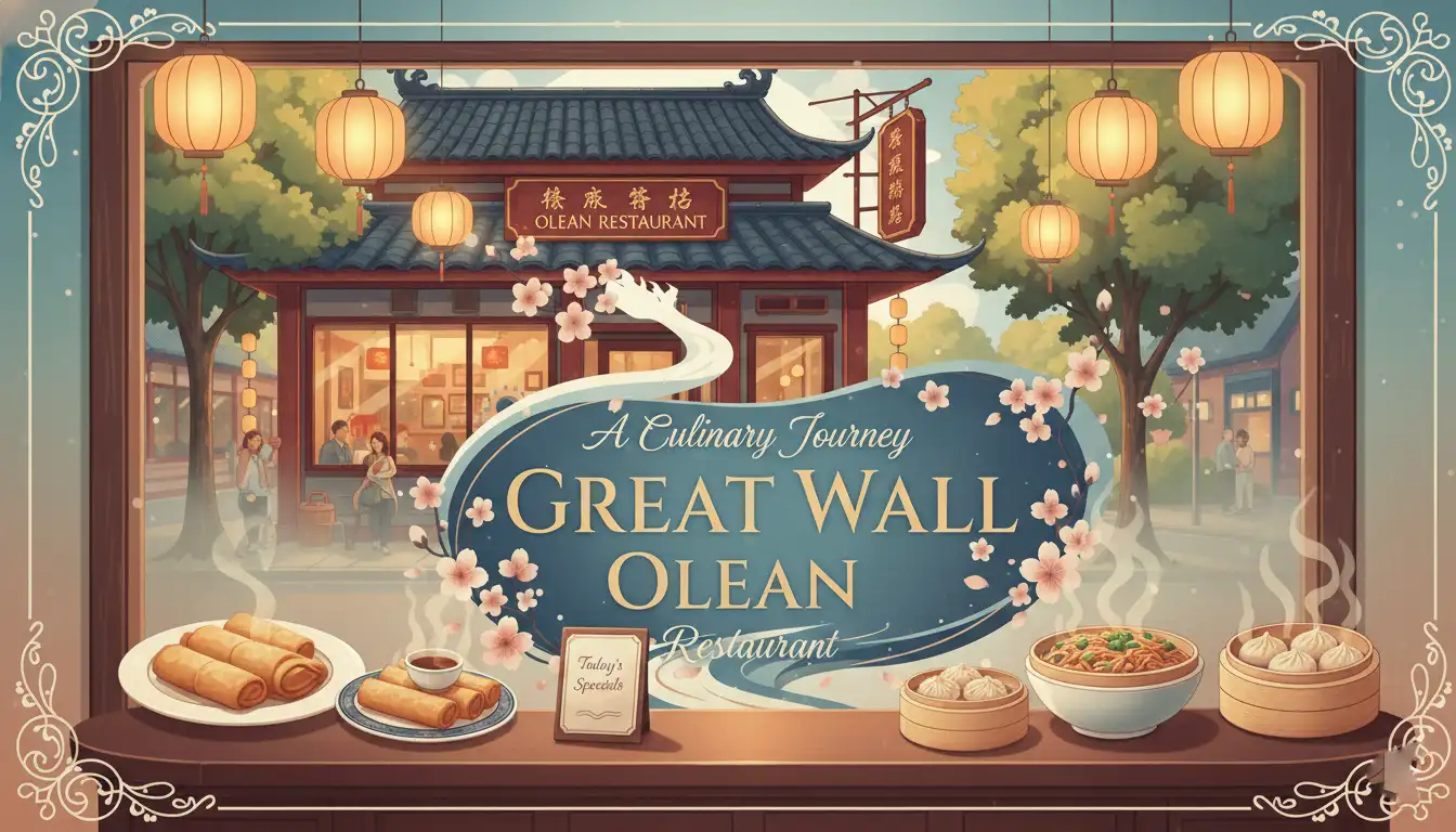 Great Wall Olean Menu & Prices | Updated 2026