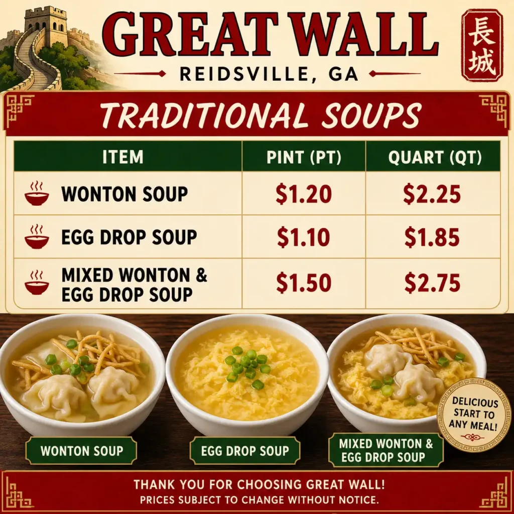 Great-Wall-Reidsville-GA-Menu-with-Price